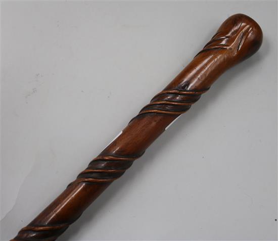 A hardwood Shillelagh